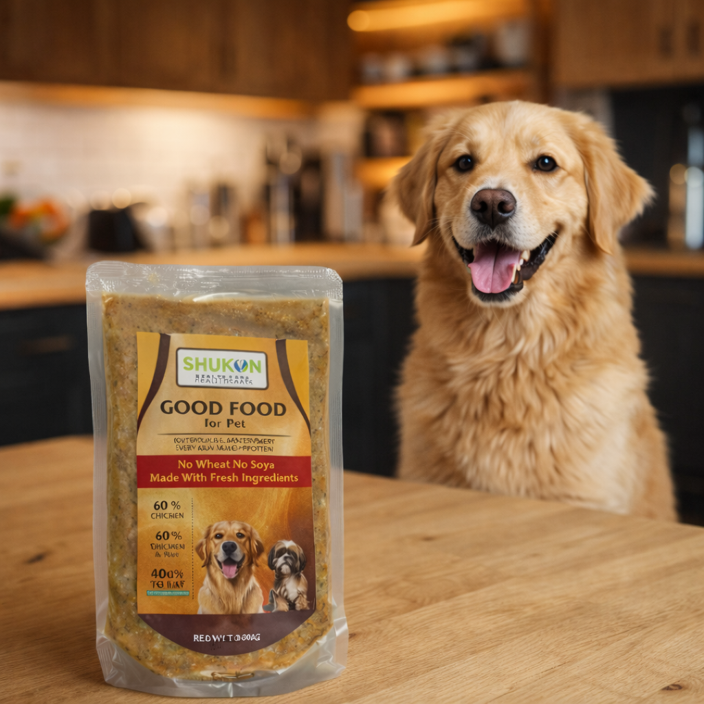 Shukon Healthcare Good Food for Pets – Nutritious Ready-to-Eat Chicken Meal (300g)