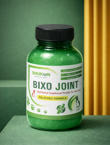 Shukon Healthcare BIXO Joint – Nutritional Supplement Powder for Dogs | Palatable Formula for Joint Care & Bone Strength
